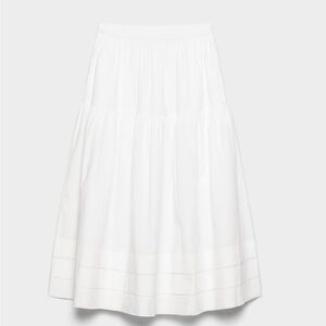 Aritzia Samara Poplin Skirt Size L NWT